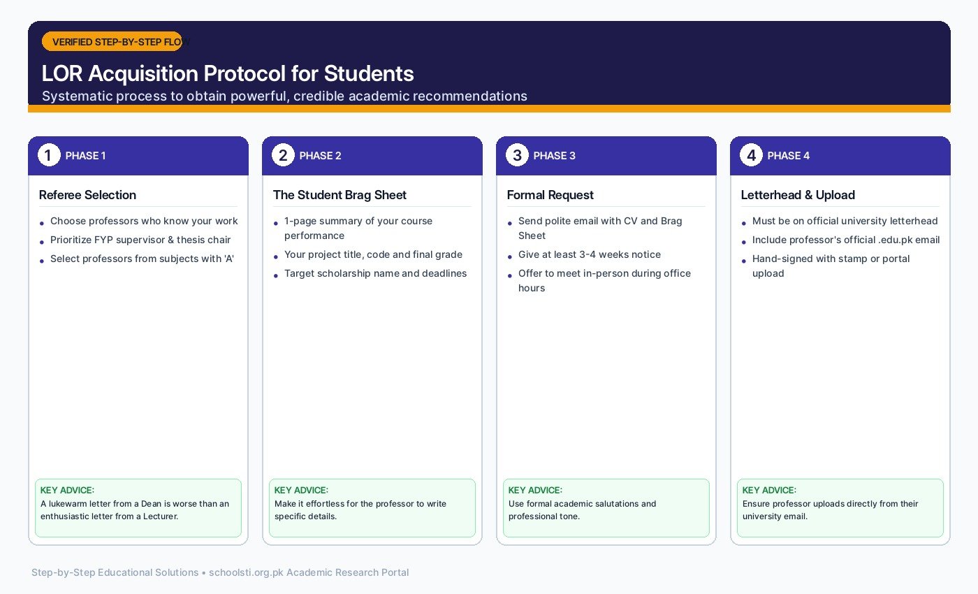 LOR Acquisition Protocol for Students
