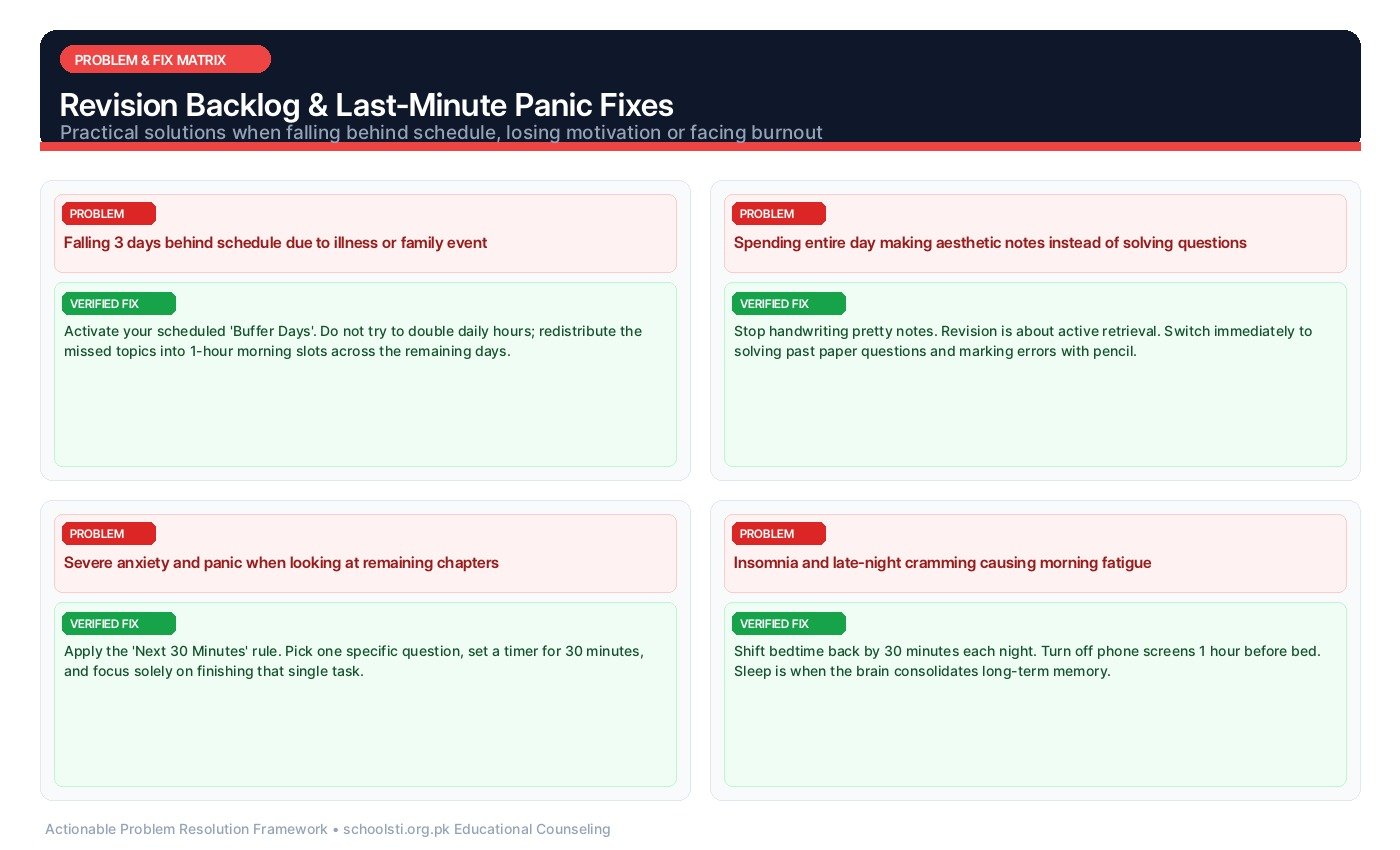 Revision Backlog & Last-Minute Panic Fixes