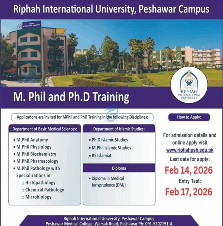 Riphah International University, Peshawar Campus