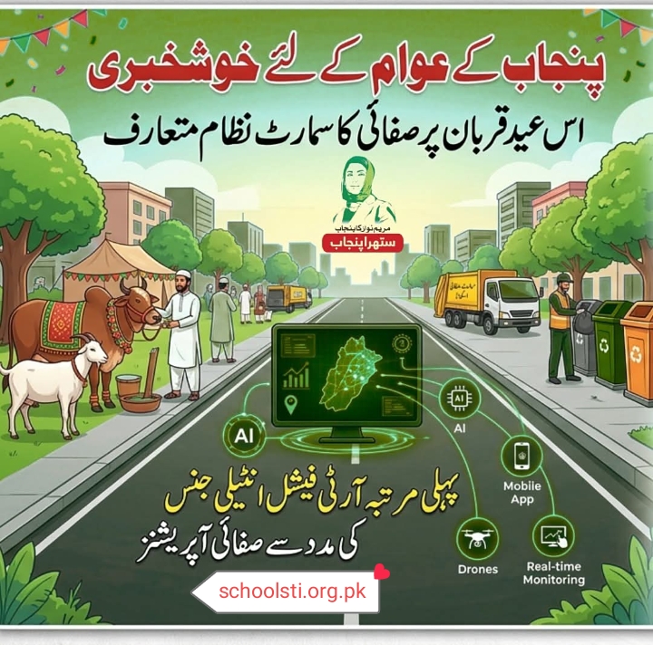 Use of AI on Eid to start smart cleaning in Punjab