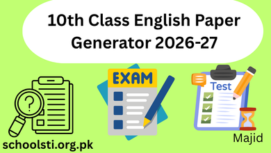 10th Class English Paper Generator 2026 27 1