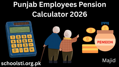 Punjab Employees Pension Calculator 2026