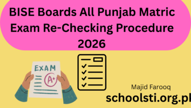matric rechecking process