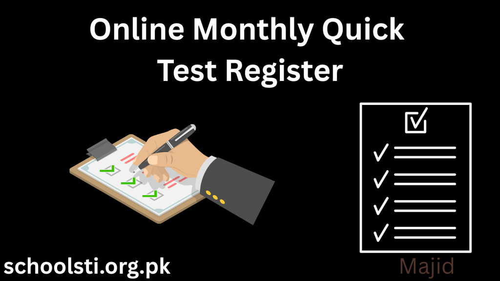 Online Monthly Quick Test Register Online Monthly Quick Test Register