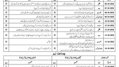 bise sahiwal date sheet