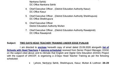 edge training