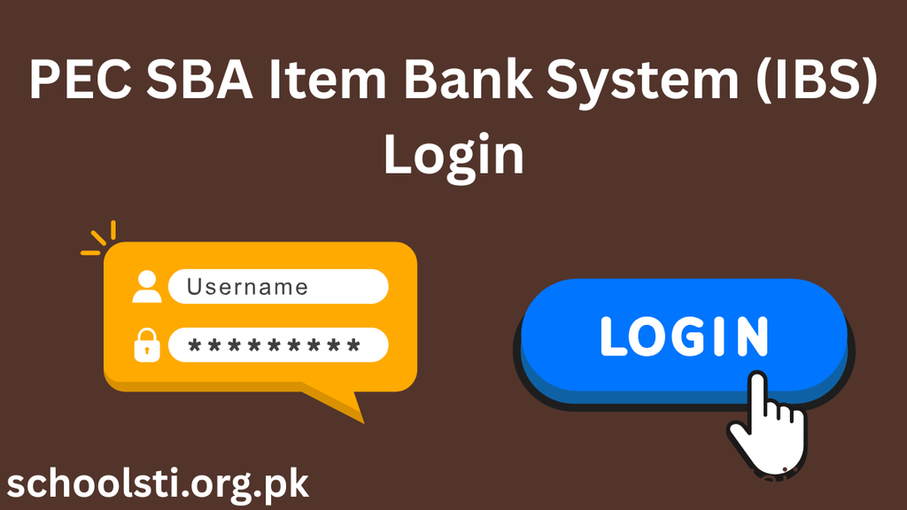 PEC SBA Item Bank System (IBS) Login PEC SBA Item Bank System (IBS) Login
