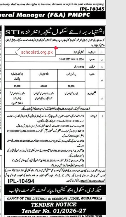 sti jobs October 2026 1