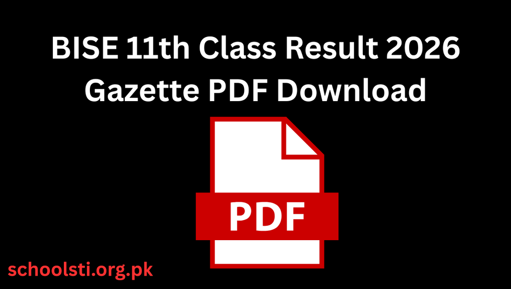 BISE 11th Class Result 2026 Gazette PDF Download