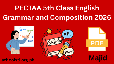 PECTAA 5th Class English Grammar and Composition 2026 6 PECTAA 5th Class English Grammar and Composition 2026