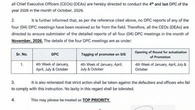 Punjab School Education Department Mandates 4th DPC 2026 2 Punjab School Education Department Mandates 4th DPC 2026