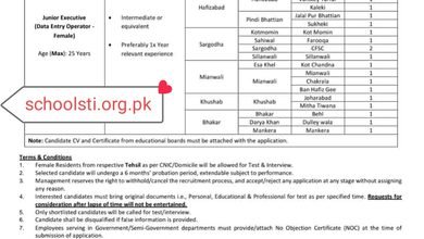 NADRA Jobs 2026 3 nadra jobs 2026